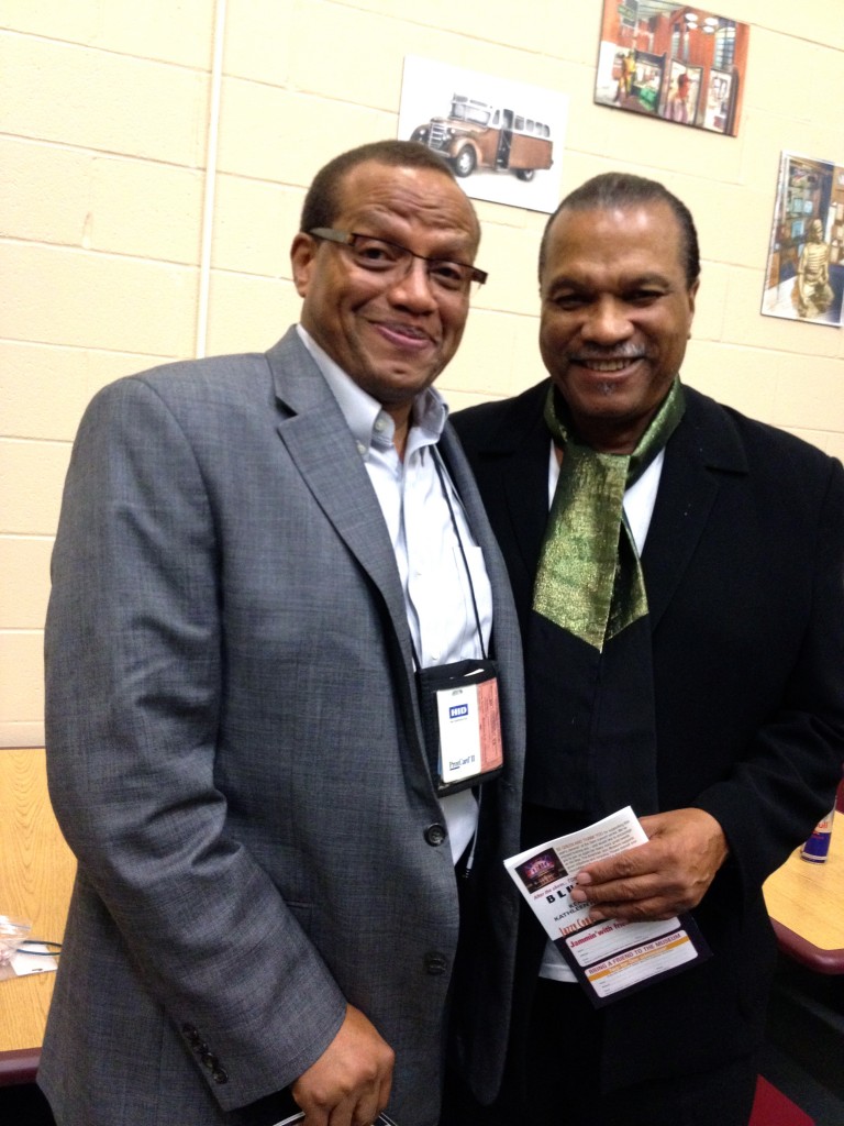 Cb photo opportunity with Billy Dee Williams